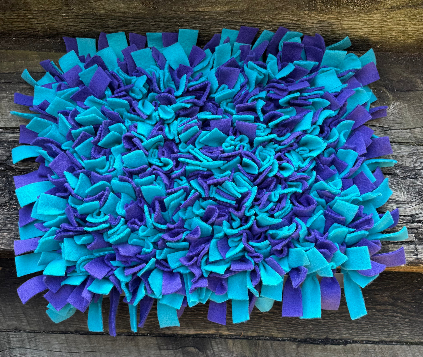 Blue and Purple Snuffle mat
