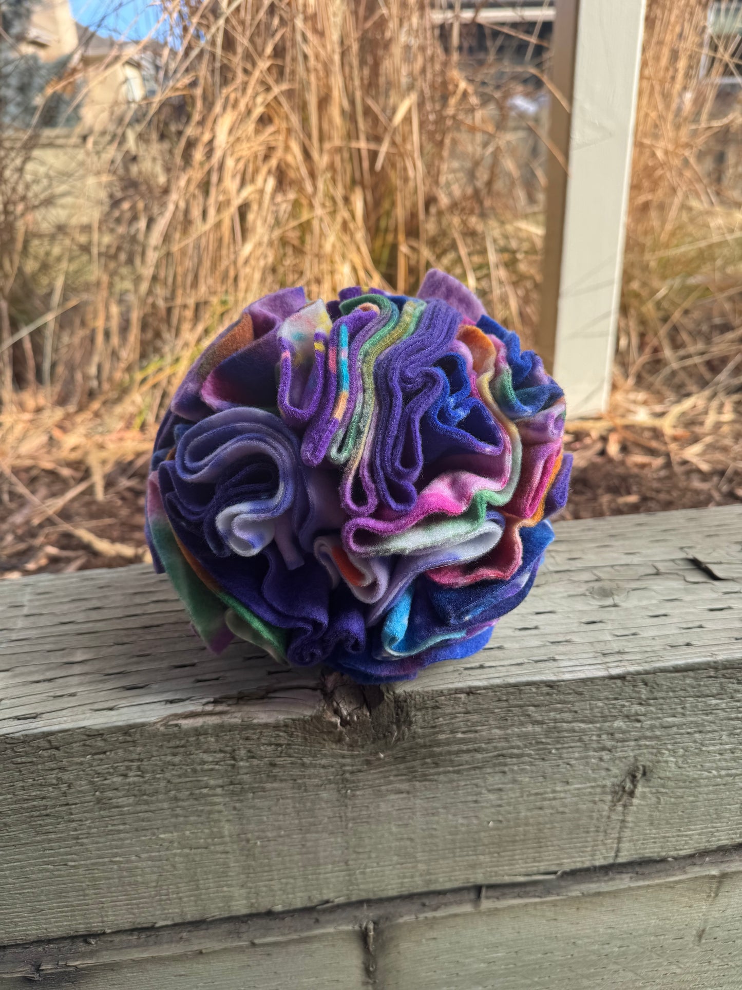 Purple snuffle ball