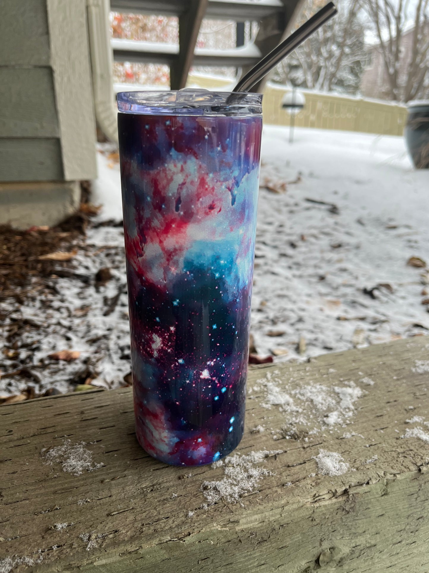 Pink galaxy cup