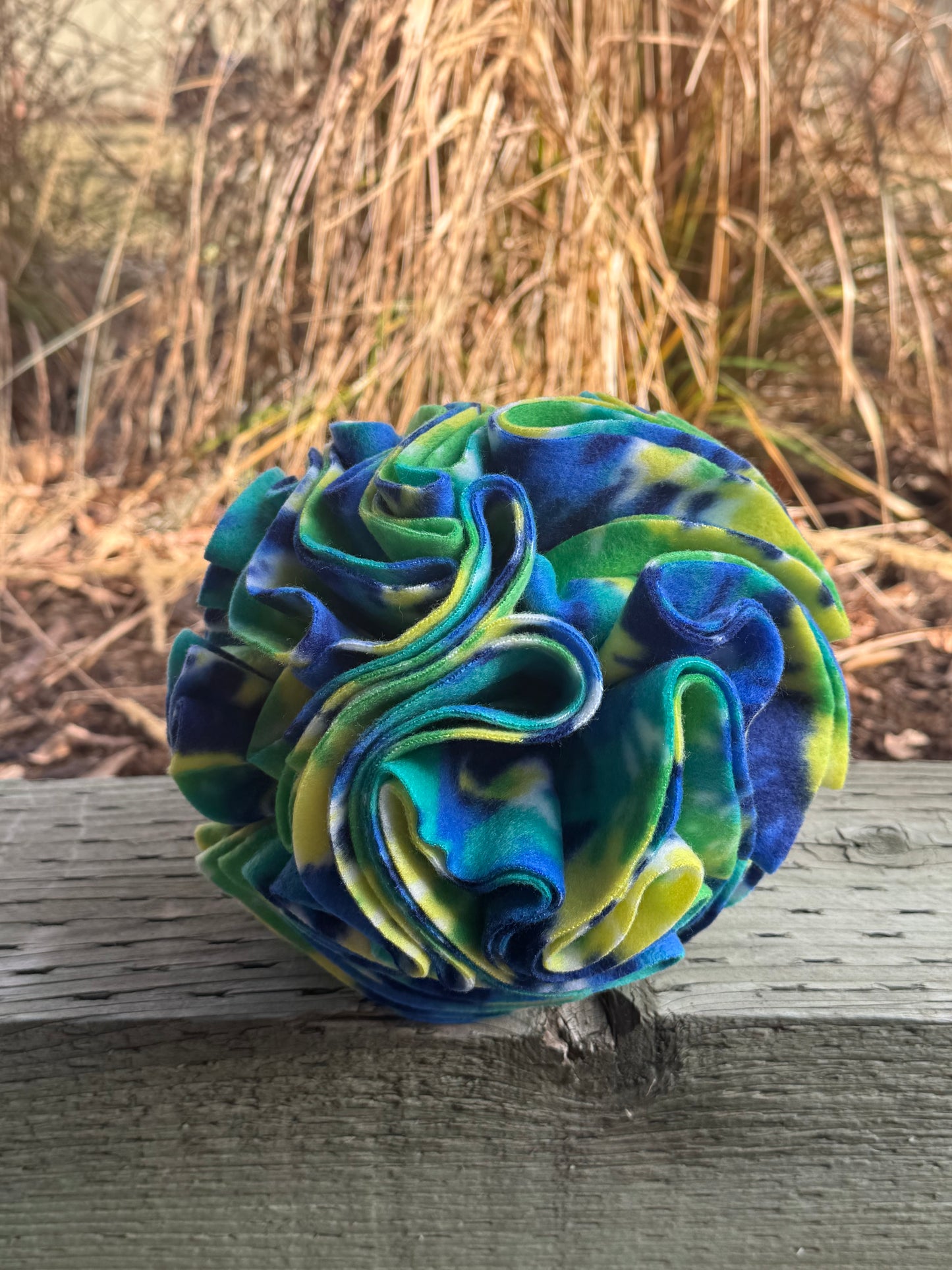 Tiedye snuffle ball